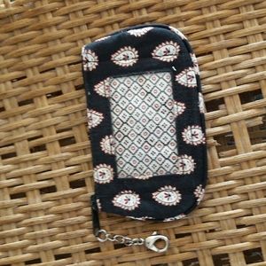 Vera bradley change purse / id holder
